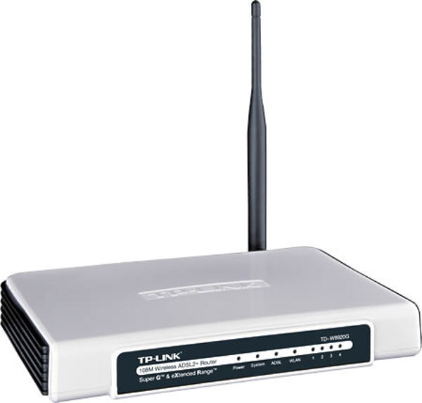 Picture of Super G & eXtended Range 108M Wireless ADSL2+ Router