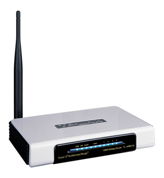 Picture of TP Link DSL Super G & eXtended Range 108Mbps Wireless CableRoute