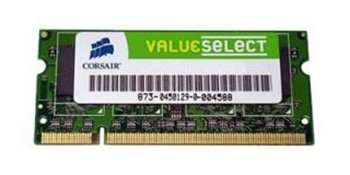 Picture of Corsair Value Select 512Mb SODIMM PC3200 DDR 400MHz 200pin