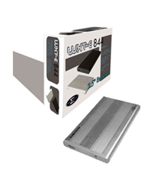 Picture of 2.5 inch Aluminium Enclosure Silver (USB2.0)  IDE