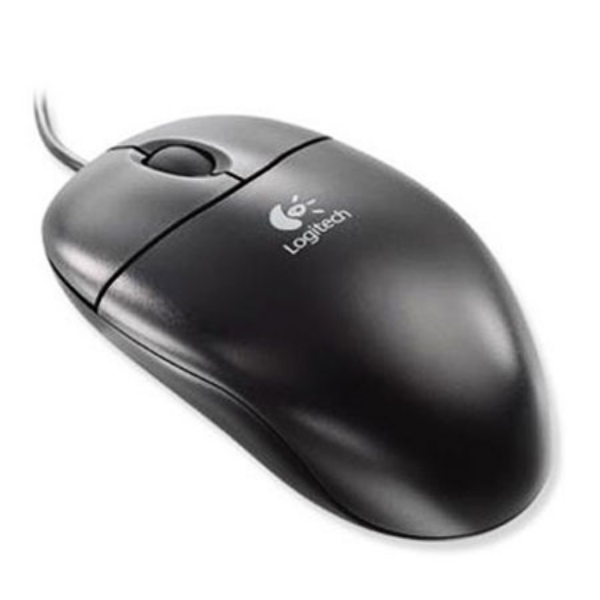 Picture of Logitech Optical Wheel mouse Black OEM PS/2