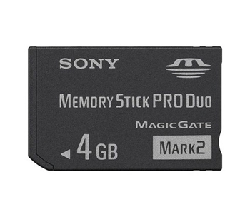Picture of Sony 4GB Memory Stick PRO Duo - Mark 2