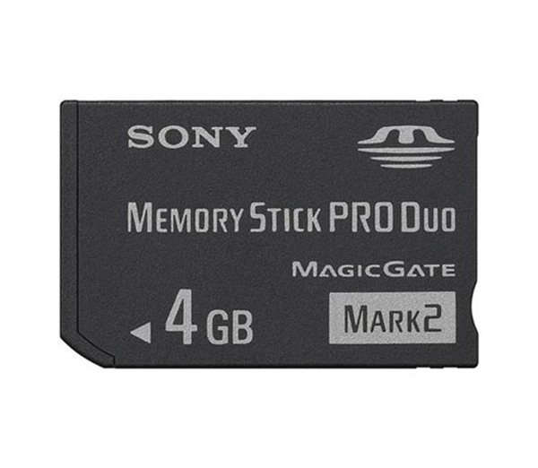 Picture of Sony 4GB Memory Stick PRO Duo - Mark 2