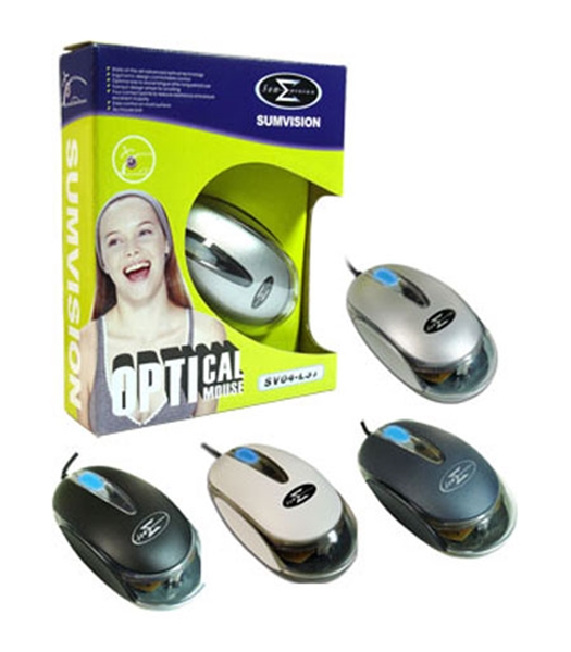 Picture of Sumvison Silver Optical USB Mouse