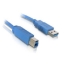 Picture of USB3-802BL - 2m SuperSpeed USB 3.0 Type A Male to Type B Male Ca