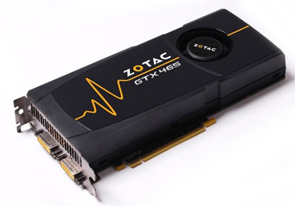 Picture of Zotac NVIDIA GTX 465 Graphics Card ZT-40301-10P - 1GB Zotac GTX