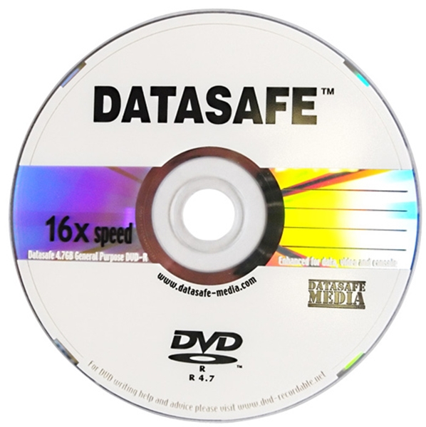 Picture of DataSafe DVD-R 16x Branded Face 50 Cake