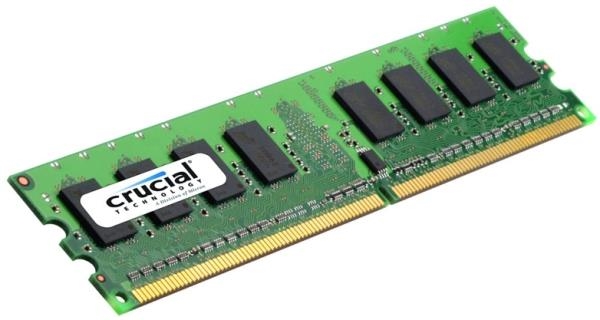 Picture of Crucial 2GB PC3-8500 1066MHz DDR3 240-pin