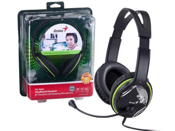 Picture of Genius Headband PC Headset with Rotating Microphone