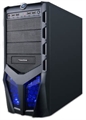 Picture of Cavalier Mid Tower Black Blue LED Mesh Front