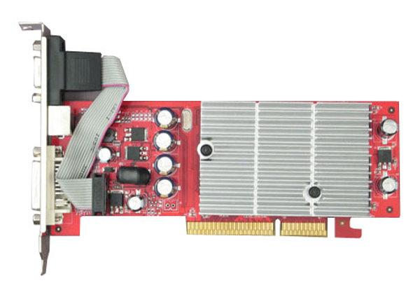 Picture of GeForce 6200  256MB 64bit DDR2 D-Sub, TV-OUT, DVI-I 8xAGP - OEM