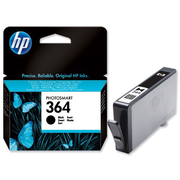 Original HP 364 Black Cartridges for HP | Pcdirectuk.com