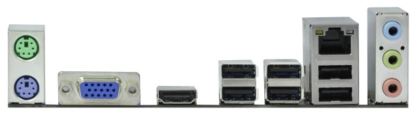 Picture of Asrock motherboard FM1 A55M-HVS mATX