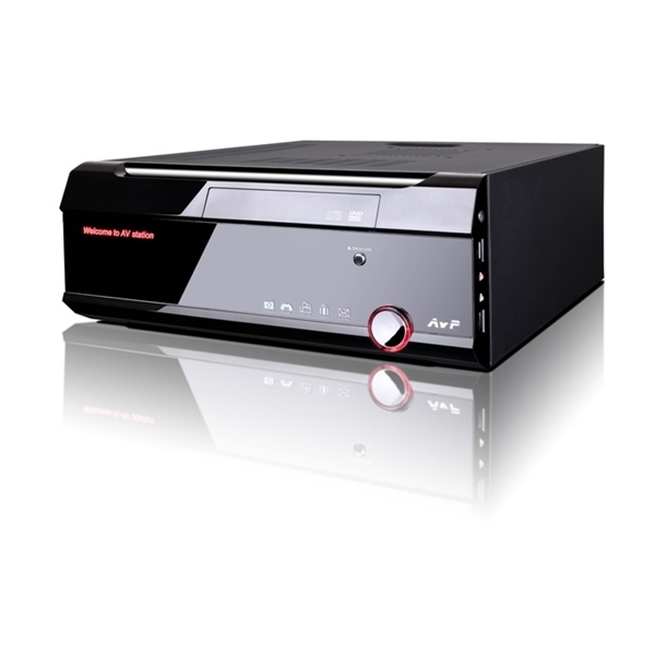 Picture of AVP Gladius  HTPC Media Case Black Red LED 450W PSU