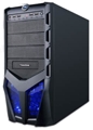 Picture of Cavalier Mid Tower Black Blue LED Mesh Front