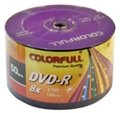 Picture of Colourfull DVD-R DVD 8X 4.7GB 120min Blank Media Disc