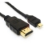 Picture of Micro HDMI Male to HDMI Male Cable 1.8m