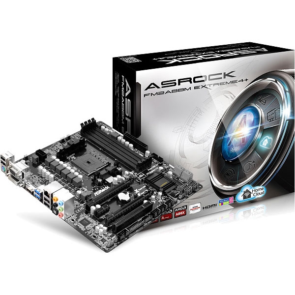 Picture of ASRock FM2A88M Extreme4+ Motherboard