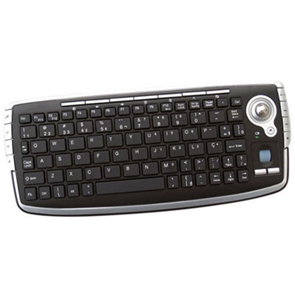 Picture of Media Centre Mini Wireless Keyboard with built-in track ball