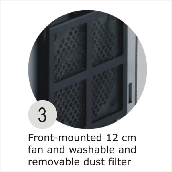 Picture of Compucase 6XR9 Xtreme Gaming Midi Tower Case Black