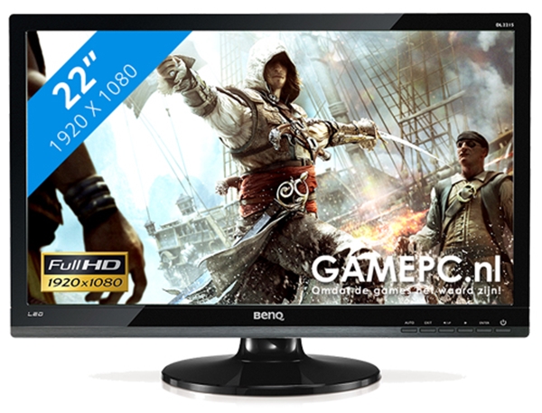 Picture of BenQ DL2215 21.5 inch VGA DVI Widescreen LED Monitor 