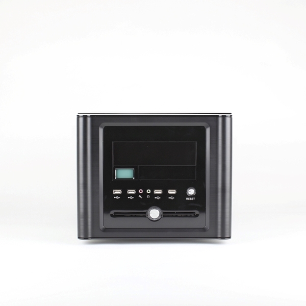 Picture of AvP E-CUTE Y907BK Black Cube Case Aluminium LCD Display