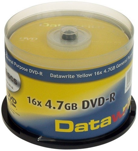 Picture of Datawrite 16x  DVD-R in 50 Cakebox