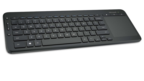 Picture of Microsoft All-in-One Media Keyboard with Integrated Track Pad