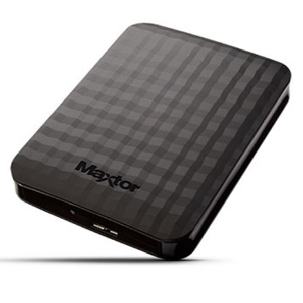 Picture of Maxtor M3 Portable 500GB External Hard Drive, 2.5", USB 3.0, Black