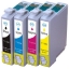 Picture of Non-OEM Compatible Epson 27XL a Set of 4 Ink Cartridges High Capacity T2711/T2712/T2713/T2714