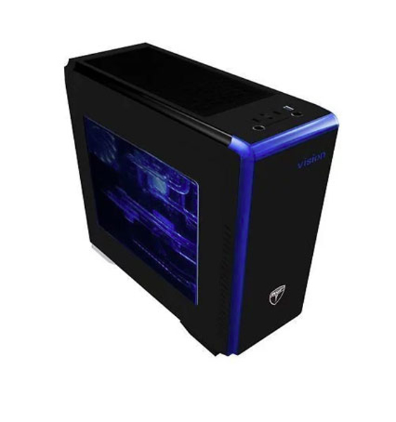 AvP Vision LED Black Mid Tower Case