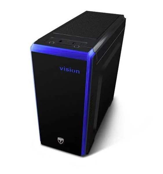AvP Vision LED Black Mid Tower Case