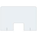 Sneeze Guard ideal for reception and cashier areas	