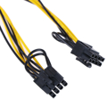 6pin PCI Express to Dual 8pin PCI-e cable