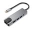Picture of USB C Hub 5 In 1 Type C 3.1 To 4K HDMI Adapter with RJ45
