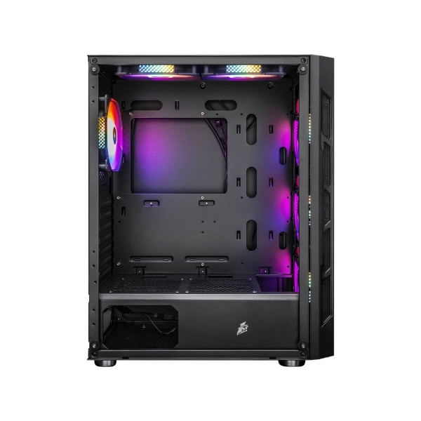 Picture of 1st Player Firebase XP Mid Tower RGB Gaming Case with 6 x RGB Fans