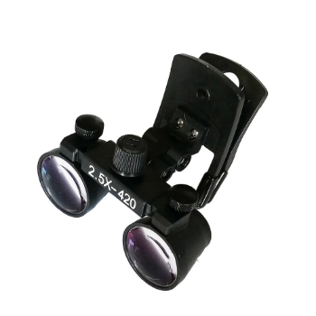 Picture of Dental Binocular Loupe Compound Optic Clip-on Dental Magnifier 2.5X