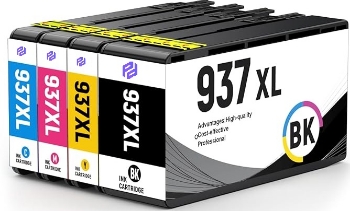 Picture of Compatible HP937e EvoMore High Capacity Black and Tri-colour Ink Cartridge (4S6W9NE)