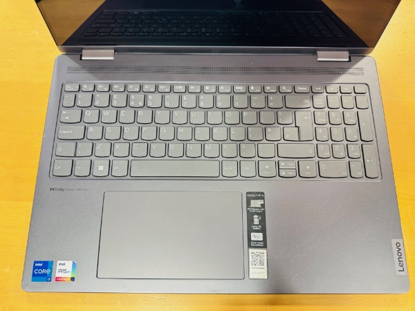 Picture of Lenovo Yoga 7 16IRL8 16" 512GB, Intel Core i7-1355U, 1.70GHz, 16GB RAM Laptop -  Grey (82YN002CUK)