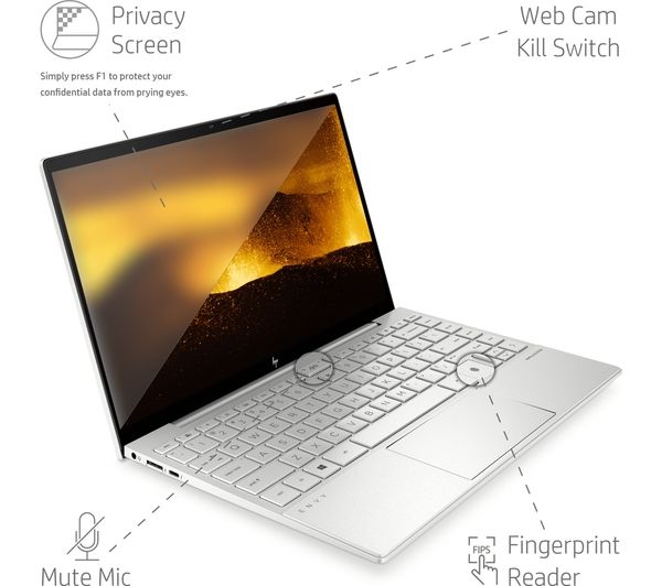 Picture of HP ENVY 13-ba0505sa 13" Touchscreen Intel Core i5 1035G1 8GB Ram 512GB NVMe SSD