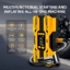 Picture of Car Jump Starter 8000mAh, 800A Peak | 4-in-1 Portable Air Compressor & Power Bank Yellow